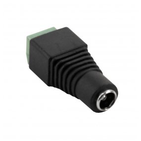 NEOSTAR Strom-Adapter, DC-Adapter - Kupplung, 2.1mm/5.5mm auf Lüsterklemme 2-pol. (weiblich)