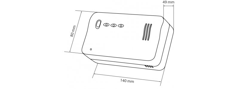 NEOSTAR PRO Kohlenmonoxidmelder CO, 2-Wege-Funk, Alarm bei Kohlenmonoxid-Gas Erkennung, 85dB