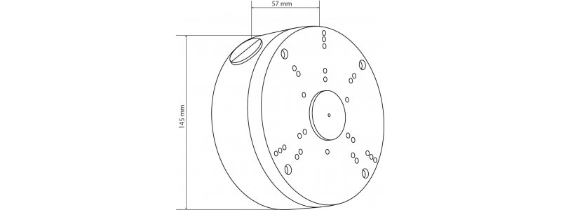 BALTER Junction Box für IP Außenkameras der Balter Small Business Serie