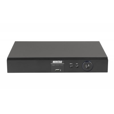 NEOSTAR 4-Kanal 4K UHD PoE Netzwerk Videorekorder, 3840x2160p, 40Mbit, H.265 / H.264, VCA, CMS, HDMI 4K, 48V DC NEOSTAR 4-Kanal 4K UHD PoE Netzwerk Videorekorder, 3840x2160p, 40Mbit, H.265 / H.264, VCA, CMS, HDMI 4K, 48V DC