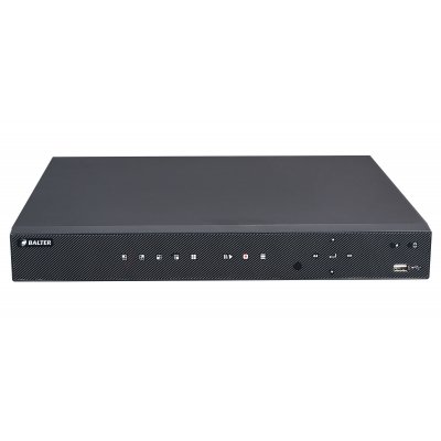 BALTER 4-Kanal PoE Netzwerk Videorekorder, 2592x1944p, H.265, P2P, Videoanalyse, Tripple-Stream, Balter CMS, HDMI 4K, 48V DC BALTER 4-Kanal PoE Netzwerk Videorekorder, 2592x1944p, H.265, P2P, Videoanalyse, Tripple-Stream, Balter CMS, HDMI 4K, 48V DC