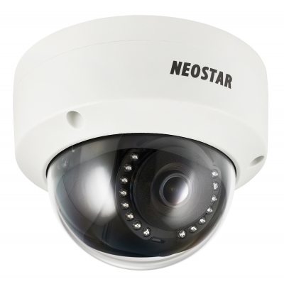 NEOSTAR 4.0MP Infrarot IP Dome-Kamera, 2.8mm, 2688x1520p, Nachtsicht 30m, H.264+ / H.264, PoE/12V DC, IP67 NEOSTAR 4.0MP Infrarot IP Dome-Kamera, 2.8mm, 2688x1520p, Nachtsicht 30m, H.264+ / H.264, PoE/12V DC, IP67