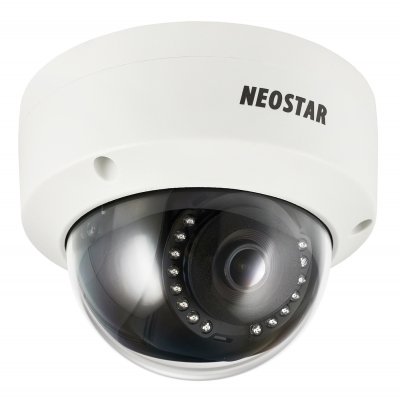 NEOSTAR 4.0MP Infrarot IP Dome-Kamera, 2.8mm, 2688x1520p, Nachtsicht 30m, H.264+ / H.264, PoE/12V DC, IP67 NEOSTAR 4.0MP Infrarot IP Dome-Kamera, 2.8mm, 2688x1520p, Nachtsicht 30m, H.264+ / H.264, PoE/12V DC, IP67