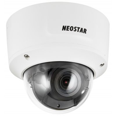 NEOSTAR 8.0MP EXIR IP Dome-Kamera, 2.8-12mm Motorzoom, 3840x2160p, Nachtsicht 50m, WDR 120dB, H.265+, PoE/12V DC, IP67