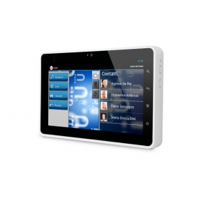 InfinitePlay 7 " IP Videostation, Touchscreen-Technologie, Monitor-Rahmen in Weiß InfinitePlay 7 " IP Videostation, Touchscreen-Technologie, Monitor-Rahmen in Weiß