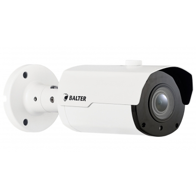 BALTER 5.0MP IR-SMD IP Außenkamera, 2.8-12mm Motorzoom, Autofokus, 2592x1944p, Nachtsicht 45m, WDR 120dB, H.265, PoE/12V DC BALTER 5.0MP IR-SMD IP Außenkamera, 2.8-12mm Motorzoom, Autofokus, 2592x1944p, Nachtsicht 45m, WDR 120dB, H.265, PoE/12V DC