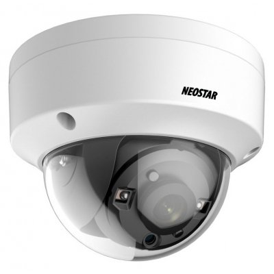NEOSTAR 5.0MP EXIR TVI Dome-Kamera, 2.8mm, Nachtsicht 25m, Smart-IR, TVI / AHD / CVI / CVBS, 12V DC, IP67 NEOSTAR 5.0MP EXIR TVI Dome-Kamera, 2.8mm, Nachtsicht 25m, Smart-IR, TVI / AHD / CVI / CVBS, 12V DC, IP67