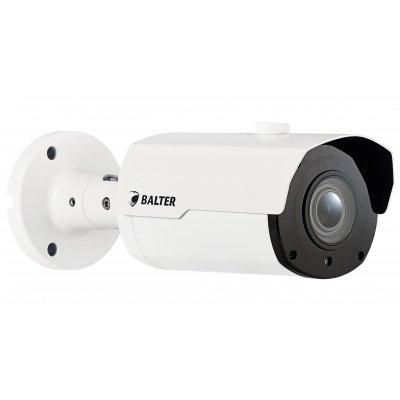 BALTER 5.0MP IR IP Kamera, 2.8-12mm Motorzoom, Nachtsicht 45m, WDR 120dB, H.265, Alarm, Audio, PoE/12V DC, IP66 BALTER 5.0MP IR IP Kamera, 2.8-12mm Motorzoom, Nachtsicht 45m, WDR 120dB, H.265, Alarm, Audio, PoE/12V DC, IP66