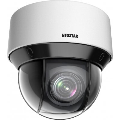 NEOSTAR 4.0MP IP PTZ-Kamera, 25X Zoom, Auto Tracking, Nachtsicht 50m, H.265, VCA, Smart Detection, PoE+/12V DC, IP66 NEOSTAR 4.0MP IP PTZ-Kamera, 25X Zoom, Auto Tracking, Nachtsicht 50m, H.265, VCA, Smart Detection, PoE+/12V DC, IP66