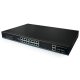 16x PoE+ Gigabit Switch, 4x Gigabit Uplink-Ports (RJ45 + SFP), 170W, 20Gbps Kapazität, CCTV-Modus