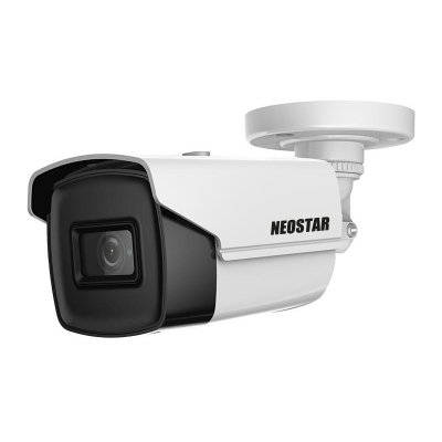 NEOSTAR 8.0MP 4K UHD TVI Außenkamera, 3.6mm, Nachtsicht 60m, EXIR 2.0, WDR 130dB, 12V DC, IP67