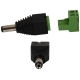 Strom-Adapter, DC-Adapter, DC-Stecker 2.1mm/5.5mm auf Lüsterklemme 2-pol. (männlich) Strom-Adapter, DC-Adapter, DC-Stecker 2.1mm/5.5mm auf Lüsterklemme 2-pol. (männlich)