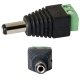 Strom-Adapter, DC-Adapter, DC-Stecker 2.1mm/5.5mm auf Lüsterklemme 2-pol. (männlich)