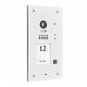 BALTER EVIDA White RFID Edelstahl-Türstation für 1 Teilnehmer, 2-Draht BUS, 170° Ultra-Weitwinkelkamera