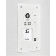 BALTER EVIDA White RFID Edelstahl-Türstation für 1 Teilnehmer, 2-Draht BUS, 170° Ultra-Weitwinkelkamera