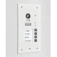 BALTER EVIDA White RFID Edelstahl-Türstation für 4 Teilnehmer, 2-Draht BUS, 170° Ultra-Weitwinkelkamera