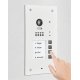 BALTER EVIDA White RFID Edelstahl-Türstation für 4 Teilnehmer, 2-Draht BUS, 170° Ultra-Weitwinkelkamera