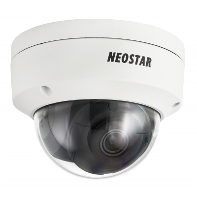 NEOSTAR 5.0MP Vandalensichere EXIR TVI Dome-Kamera, 2560x1944p, 2.8mm Weitwinkel, Nachtsicht 25m, D-WDR, 12V DC, IK10, IP67 NEOSTAR 5.0MP Vandalensichere EXIR TVI Dome-Kamera, 2560x1944p, 2.8mm Weitwinkel, Nachtsicht 25m, D-WDR, 12V DC, IK10, IP67