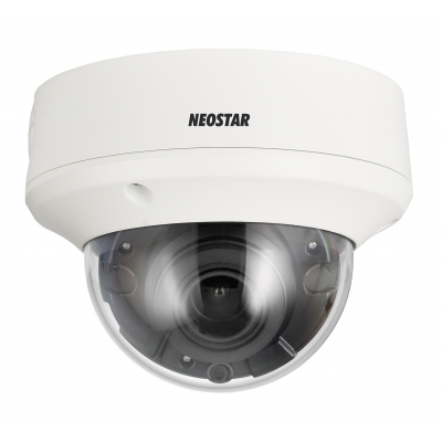 NEOSTAR 8.0MP Vandalensichere EXIR TVI Dome-Kamera, 2.7-13.5mm Motorzoom, Nachtsicht 60m, WDR, 12V DC / 24V AC, IK10, IP67 NEOSTAR 8.0MP Vandalensichere EXIR TVI Dome-Kamera, 2.7-13.5mm Motorzoom, Nachtsicht 60m, WDR, 12V DC / 24V AC, IK10, IP67