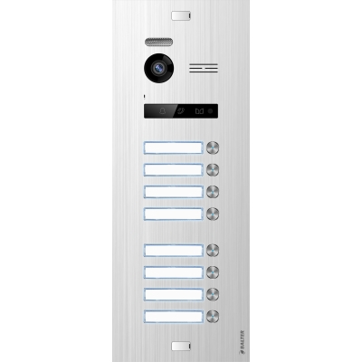 BALTER EVO Silver Türstation für 8 Teilnehmer, 2-Draht BUS Technologie (Video / Audio / Strom), 150° Weitwinkelkamera BALTER EVO Silver Türstation für 8 Teilnehmer, 2-Draht BUS Technologie (Video / Audio / Strom), 150° Weitwinkelkamera