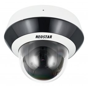 NEOSTAR 4.0MP WiFi Infrarot IP Mini-PTZ-Kamera, 4X Zoom, Nachtsicht 20m, H.265+, WDR, PoE/12V DC, IK10, IP66