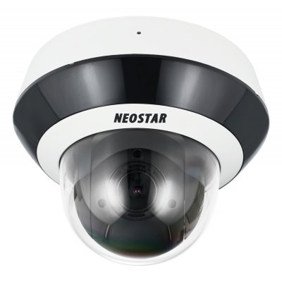 NEOSTAR 4.0MP WiFi Infrarot IP Mini-PTZ-Kamera, 4X Zoom, Nachtsicht 20m, H.265+, WDR, PoE/12V DC, IK10, IP66 NEOSTAR 4.0MP WiFi Infrarot IP Mini-PTZ-Kamera, 4X Zoom, Nachtsicht 20m, H.265+, WDR, PoE/12V DC, IK10, IP66