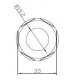 BALTER X PG Wasserdichte Verschraubung, Kunststoff, NPT 3/4" für Anschlussdosen