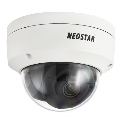 NEOSTAR 4.0MP EXIR IP Dome-Kamera, 2.8mm, 2560x1440p, Nachtsicht 30m, WDR 120dB, H.265+, PoE/12V DC, IK10, IP67 NEOSTAR 4.0MP EXIR IP Dome-Kamera, 2.8mm, 2560x1440p, Nachtsicht 30m, WDR 120dB, H.265+, PoE/12V DC, IK10, IP67