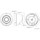 NEOSTAR 4.0MP EXIR IP Dome-Kamera, 2.8mm, 2560x1440p, Nachtsicht 30m, WDR 120dB, H.265+, PoE/12V DC, IP67