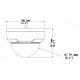 BALTER X PRO NightHawk Vandalensichere IP Dome-Kamera mit 4.0MP, 2.8mm, Nachtsicht 40m, Ultra Low Light, WDR, Deep Learning AI