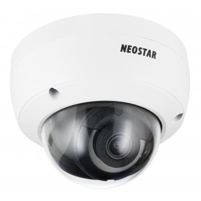 NEOSTAR 4.0MP EXIR IP Dome-Kamera, 2.8mm, 2688x1520p, Nachtsicht 30m, WDR, Mikrofon, IK10, IP67 NEOSTAR 4.0MP EXIR IP Dome-Kamera, 2.8mm, 2688x1520p, Nachtsicht 30m, WDR, Mikrofon, IK10, IP67