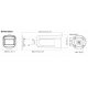 NEOSTAR 8.0MP EXIR IP AcuSense Außenkamera, 2.8-12mm Motorzoom, Nachtsicht 60m, WDR, IK10, IP67