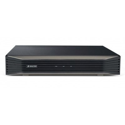 BALTER X ECO 4-Kanal PoE Netzwerk Rekorder, 4K UHD, H.265, VCA Suche, HDMI 4K, Cloud P2P, PTZ, Audio Out, ONVIF, 48V DC BALTER X ECO 4-Kanal PoE Netzwerk Rekorder, 4K UHD, H.265, VCA Suche, HDMI 4K, Cloud P2P, PTZ, Audio Out, ONVIF, 48V DC