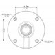 BALTER X Deckenhalterung für Dome-Kameras, Inneneinsatz, D110 x 223.50 mm, Aluminium
