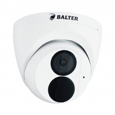 BALTER X PRO NightHawk IP Eyeball Kamera mit 4.0MP, 2.8mm Objektiv, Nachtsicht 30m, Low Light, WDR, Deep Learning AI
