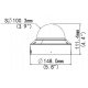 BALTER X PRO NightHawk Vandalensichere IP Dome-Kamera mit 8.0MP, 2.8-12mm Motorzoom, AutoFocus, Nachtsicht 40m, Low Light, WDR 