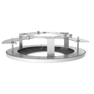 BALTER X Deckeneinbauhalterung für PRO Dome-Kameras mit Vario- und Motorzoom-Objektiven, D235 x 63 mm, Metall + Kunststof