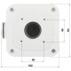BALTER X Kleine Anschlussdose für Außenkameras mit Fixbrennweite und rechteckiger Wandhalterung