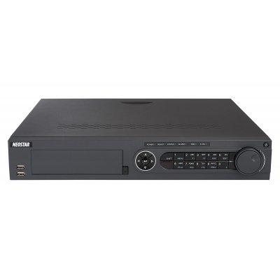 NEOSTAR 32-Kanal 4K UHD NVR, 16-PoE Ports, 3840x2160p, 256Mbit / 160Mbps, H.265 / H.264+, VCA, CMS, HDMI 4K, 230V AC NEOSTAR 32-Kanal 4K UHD NVR, 16-PoE Ports, 3840x2160p, 256Mbit / 160Mbps, H.265 / H.264+, VCA, CMS, HDMI 4K, 230V AC