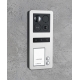 BALTER ERA Silver IP Aufputz-Türstation für 2 Teilnehmer, Full HD 1080p, IP 2-Draht BUS, Tag/Nacht, 180° Ultra-Weitwinkel, RFID