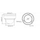 NEOSTAR 8.0MP EXIR IP Vandalensichere Dome-Kamera, 2.8mm, 3840x2160p, Nachtsicht 30m, WDR, H.265, AcuSense