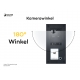BALTER ERA Silver IP Unterputz-Türstation für 3 Teilnehmer, Full HD 1080p, IP 2-Draht BUS, 180°, RFID, 2x Türschlösser