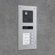 BALTER ERA Silver IP Unterputz-Türstation für 4 Teilnehmer, Full HD 1080p, IP 2-Draht BUS, 180°, RFID, 2x Türschlösser