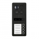 BALTER ERA Black IP Aufputz-Türstation für 4 Teilnehmer, Full HD 1080p, IP 2-Draht BUS, Tag/Nacht, 180°, RFID, 2x Türschlösser