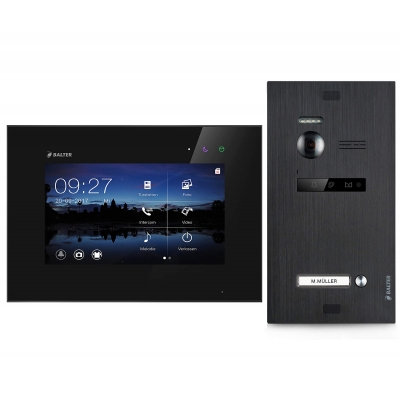 BALTER EVO - ALL BLACK - 2-Draht BUS Komplettsystem