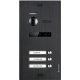 BALTER EVO-HD Black Türstation für 3 Teilnehmer, IP über 2-Draht BUS Technologie (Video / Audio / Strom), 175° Ultraweitwinkel