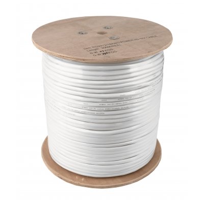 500 Meter Kombikabel (Video/Strom) für Analog / HD-SDI / HD-TVI / Analog HD, RG59, 75 Ohm