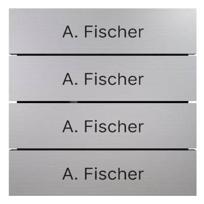 BALTER EVO-HD-PRO Ruftastenmodul mit 4 beschrifteten Tasten
