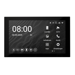 BALTER EVO-HD-PRO-7B Schwarzes Monitor mit 7-Zoll-Touchdisplay