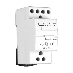 Klingeltransformator für max. 8VA Türklingel Gong - Klingel Trafo Weiß